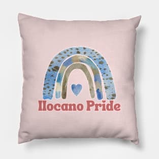 Philippines Pinay Ilocano Pride w/ cute rainbow Pillow