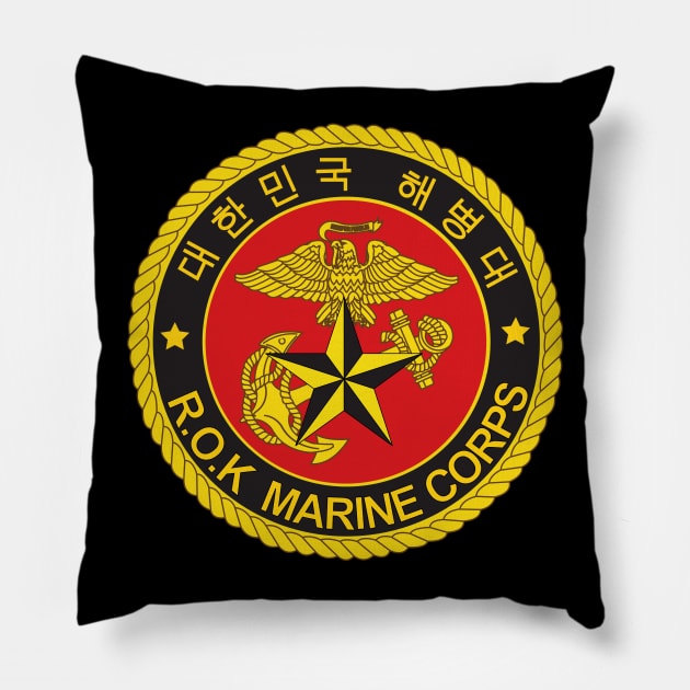 Korea - Republic of Korea Marine Corps wo Txt Pillow by twix123844