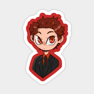 Peter in suit Magnet