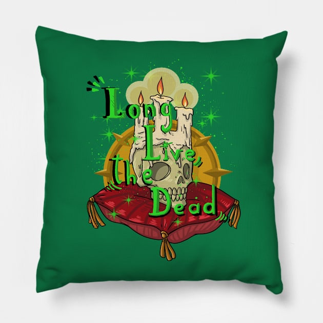 Long Live The Dead Pillow by yannarts