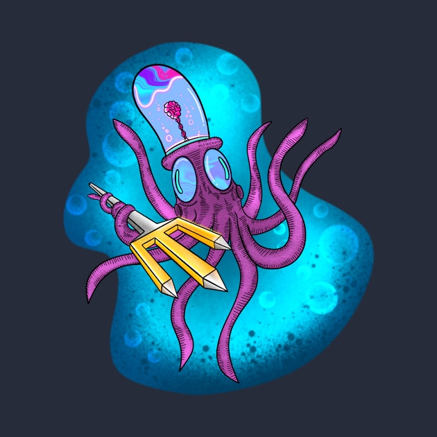 Kraken Octopus by Svh_illustrations