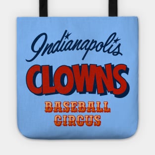 Classic Black Indianapolis Clowns Baseball Tote