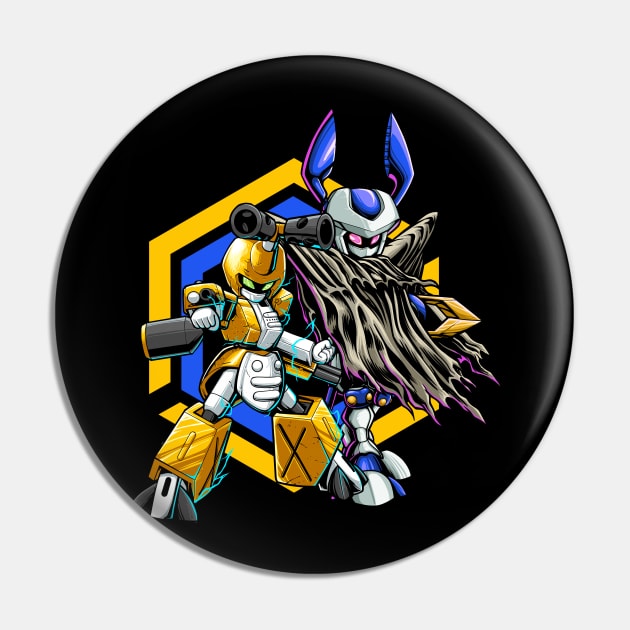 Metabee vs Rokusho Pin by WahyudiArtwork