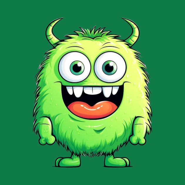 Cartoon Monster by unrefinedgraphics