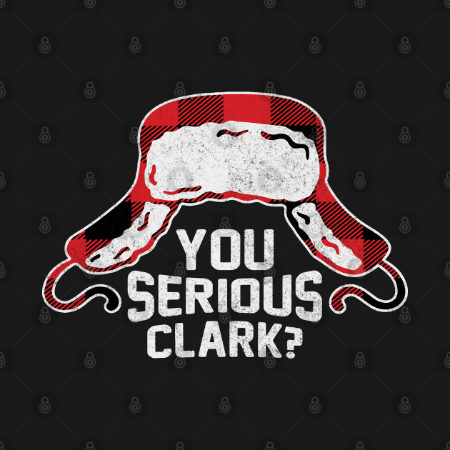 Disover You Serious Clark? - vintage design - You Serious Clark - T-Shirt