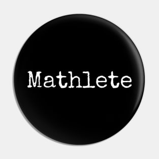 mathlete Pin