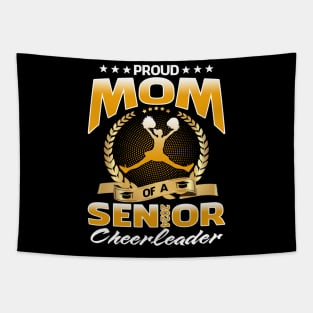Proud Mom Of A 2024 Senior Cheerleader Tapestry