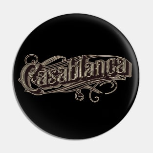 Casablanca city / Casablanca lover / Casablanca gift idea Pin