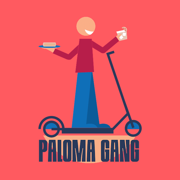 Paloma Gang (Light Gray) by stuffsarahmakes