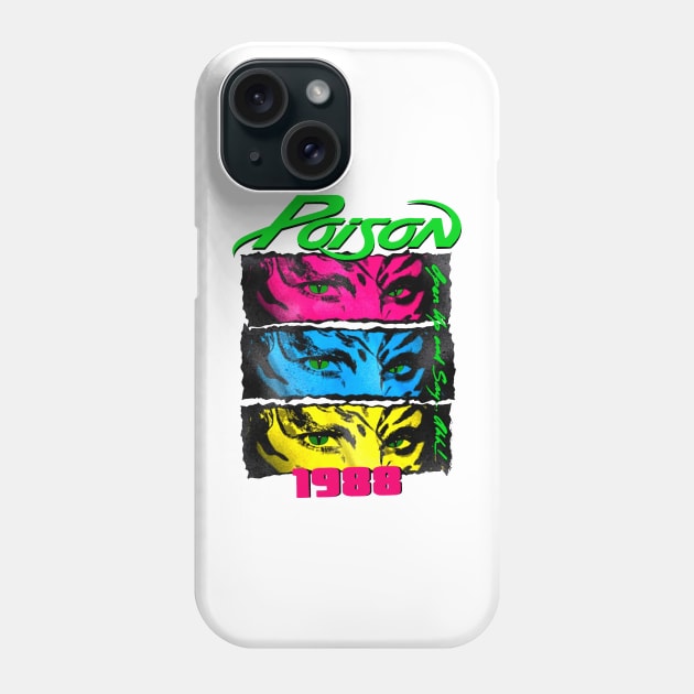 poison 1988 Phone Case by Grandpa Zeus Art