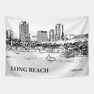 Long Beach - California Tapestry