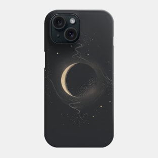 Geometric Illustration of Space Phone Case