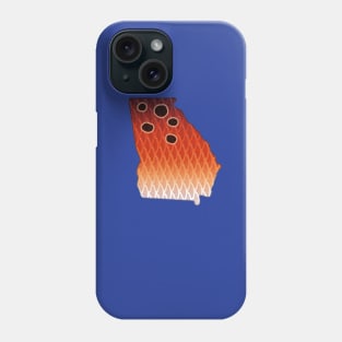 Georgia Redfish Colors Red Drum Inspired Color Pattern Phone Case