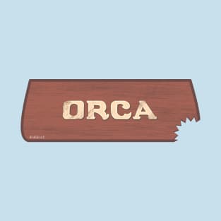 The Orca. Hooper's Boat, Shark Bite T-Shirt