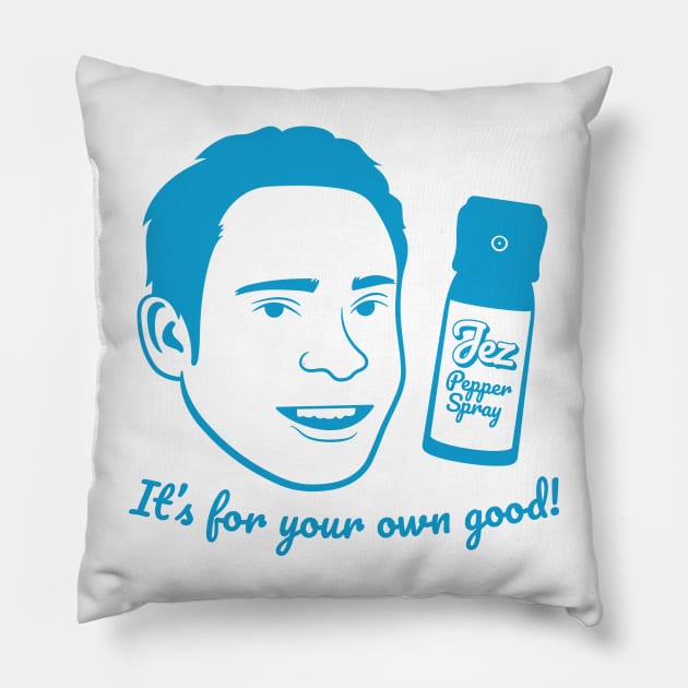 Jez Pepper Spray Pillow by Adri Hache