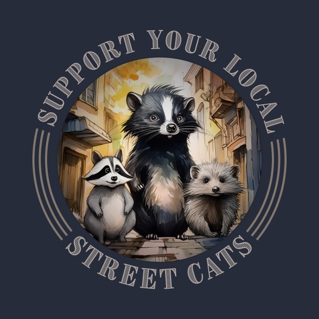 Support Your Local Street Cats by Curious World