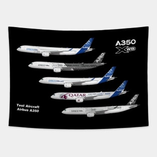 Airbus A350 Test Aircraft Fleet Tapestry