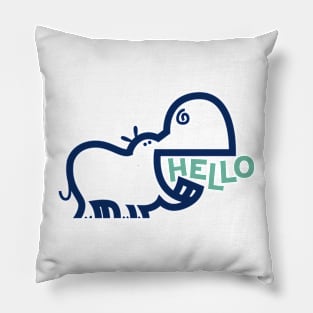 Hello Friend! Pillow