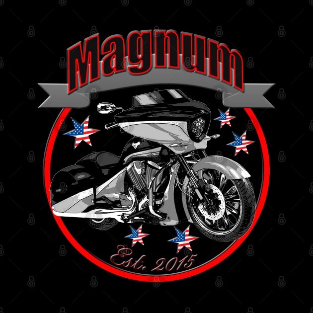 Magnum U.S.A. Star Motorcycle by DroolingBullyKustoms