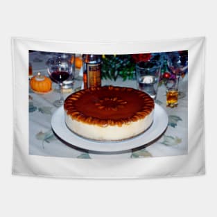 Frozen Pumpkin Mousse Torte Tapestry