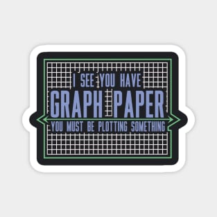 Graph paper Magnet