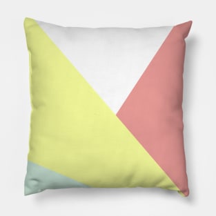 Minimal triangle art Pillow