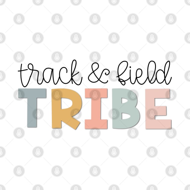 Track & Field Tribe Muted Pastels by broadwaygurl18