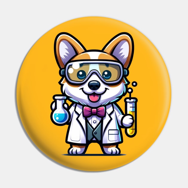 corgi the scientist Pin by Ferdi Everywhere