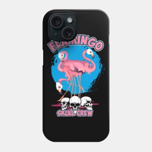 Flamingo Skull Crew Phone Case