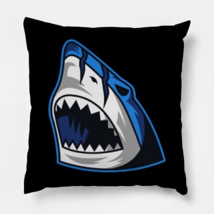 Shark With Open Mouth - Boy TShirt Pillow