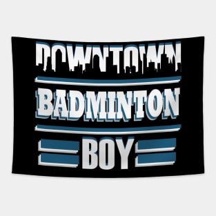 Badminton Boys Gift Men Racket Tapestry