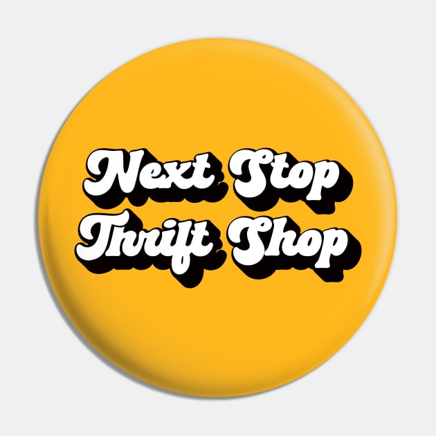 Lispe Next Stop Thrift Shop dark shadow Pin by Lispe