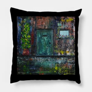 Blue Door Pillow