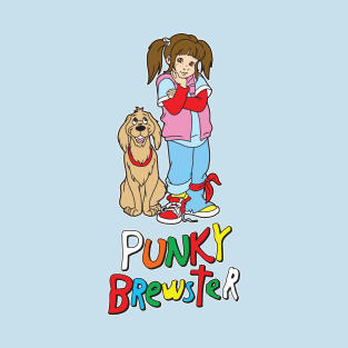 Punky Brewster Cartoon T-Shirt