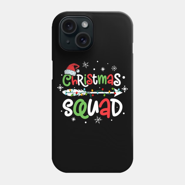 Merry Christmas Squad Phone Case by Soema