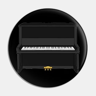 Piano Player Pin