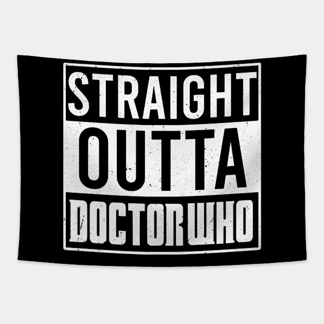 Straight Outta Doctor Who Tapestry by BolaMainan