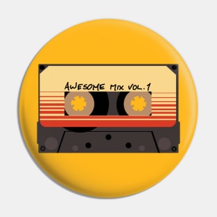 Awesome Mix, Vol 1 Pin