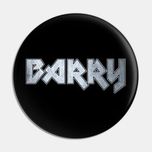 Heavy metal Barry Pin