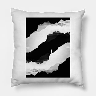 Black Isolation Pillow