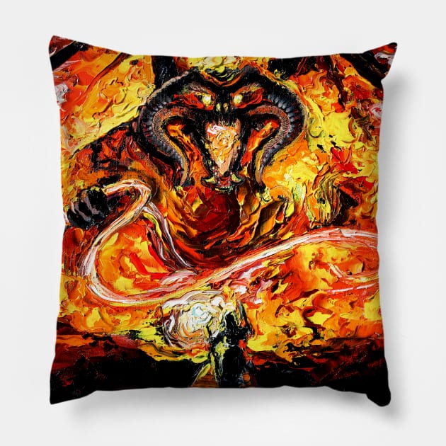 van Gogh Never Passed Pillow by sagittariusgallery