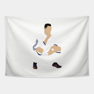 cristiano ronaldo celebration Tapestry