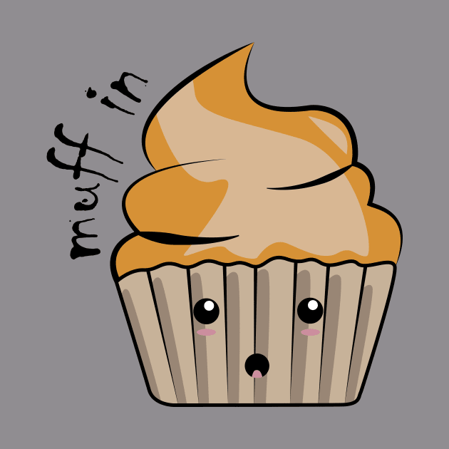 Funny muffin by Tutty Smutty Cakes