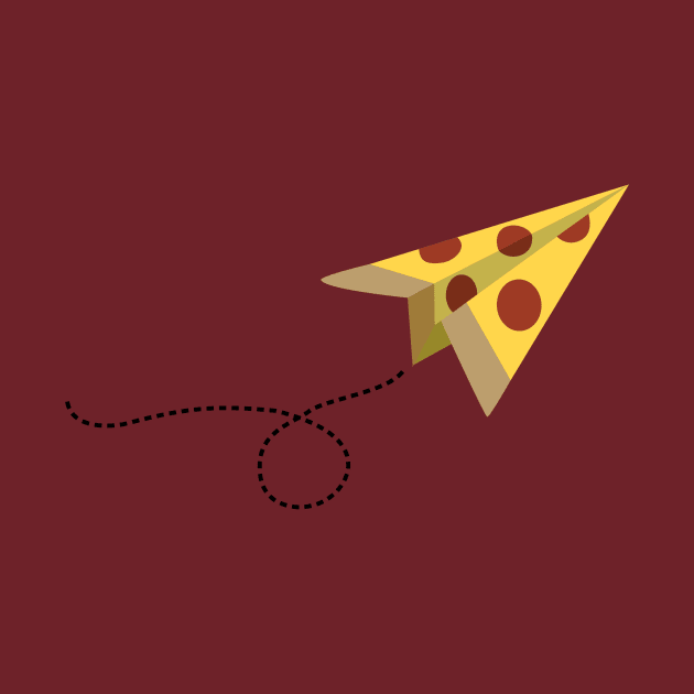 Pizza Delivery (Paper Airplane) by ErinIsBatgirl