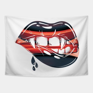 lip Art Tapestry