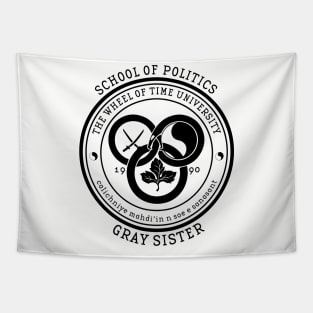 The Wheel of Time University - School of Politics (Gray Sister) Tapestry