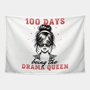 100 Days being the Drama Queen Tapestry