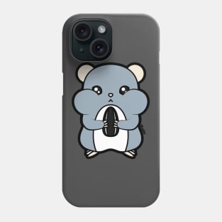 Grey Hamster Phone Case