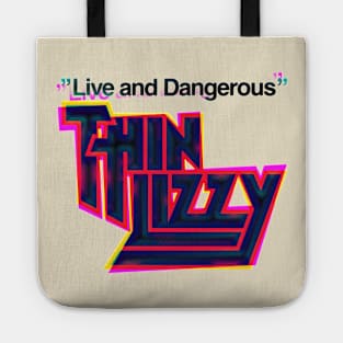 Thin Lizzy offset graphic Tote