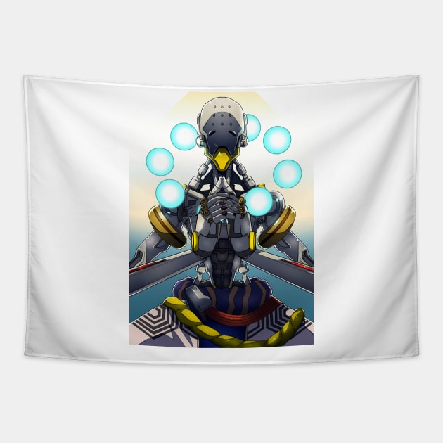 Zenyatta Tapestry by DeyvidEndo182